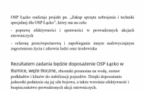 Dotacja dla naszej jednostki